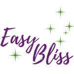 Easy Bliss logo, the best house cleaning services in Brisbane, guaranteed quality.