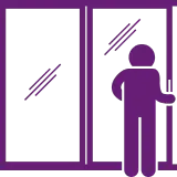 Sliding Door Cleaning icon