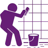 Wall Spot Cleaning icon