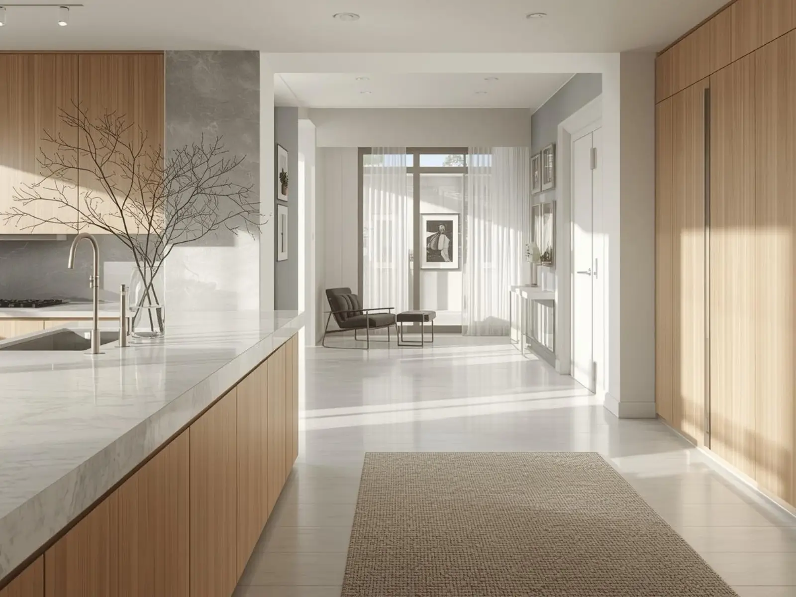 presentation-focused inspection cleaning in a Brisbane home